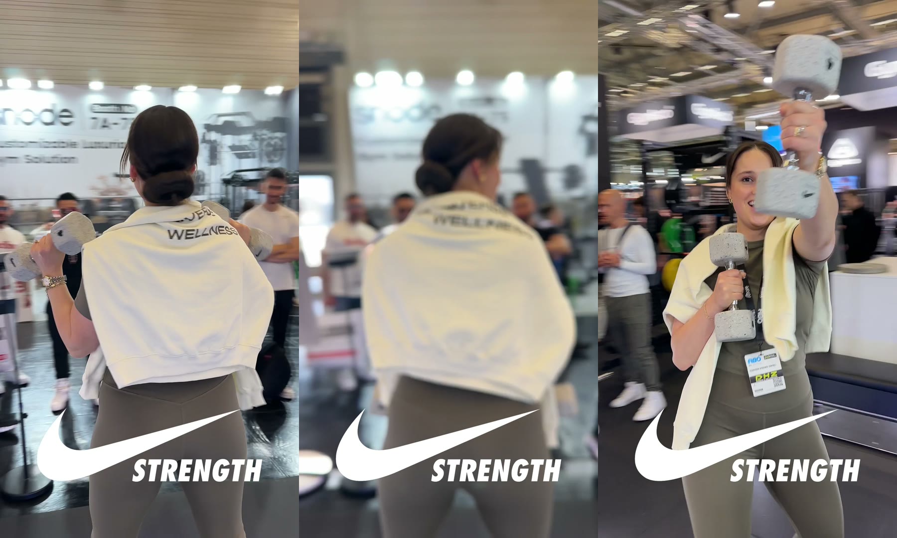 Titelbild des Projekts Nike Strength × FIBO